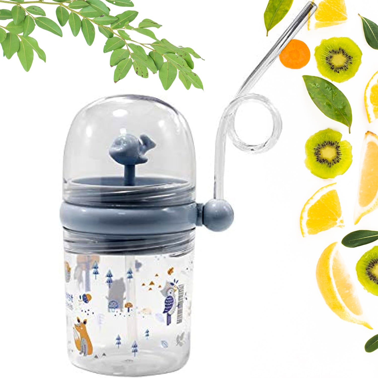 Whale Spray Sippy Cup (1 Pc): Straw, Lid, Spill-Proof, Fun Water Play Whale Spray Sippy Cup (1 Pc): Straw, Lid, Spill-Proof, Fun Water Play